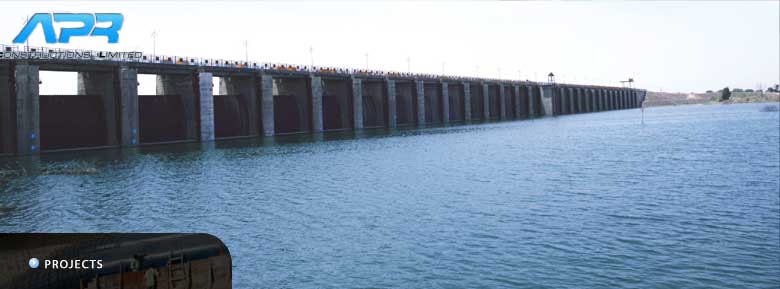 Waghur Left Bank Dam Construction of Earthen Dam, Masonry Dam, Guide Walls, EDA and ICPO   Jalgaon Dist, Maharastra